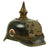 Original German WWI Kingdom of Württemberg M1915 Infantry EM/NCO Pickelhaube Spiked Helmet - dated 1916 Original Items