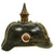 Original German WWI Kingdom of Württemberg M1915 Infantry EM/NCO Pickelhaube Spiked Helmet - dated 1916 Original Items