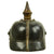 Original German WWI Kingdom of Württemberg M1915 Infantry EM/NCO Pickelhaube Spiked Helmet - dated 1916 Original Items