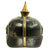 Original Imperial German WWI Prussian M1895 Line Infantry Pickelhaube Spiked Helmet with Steel Shell Original Items
