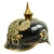 Original Imperial German WWI Prussian M1895 Line Infantry Pickelhaube Spiked Helmet with Steel Shell Original Items