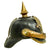 Original Imperial German WWI Prussian Infantry Officer Model 1897 Pickelhaube Helmet Original Items
