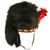 Original British WWII Era Black Watch Royal Highland Regiment Scottish Feather Bonnet - King's Crown Original Items