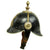 Original WWI Austro-Hungarian Empire K.U.K. Police Metal Pickelhaube Helmet Original Items