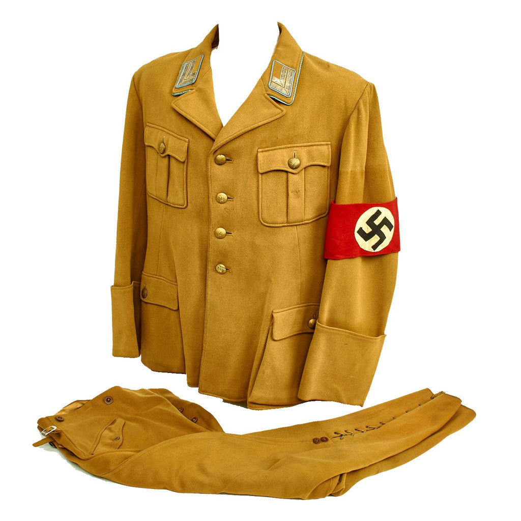 Original German WWII NSDAP Political Leader Zellenleiter Uniform Original Items