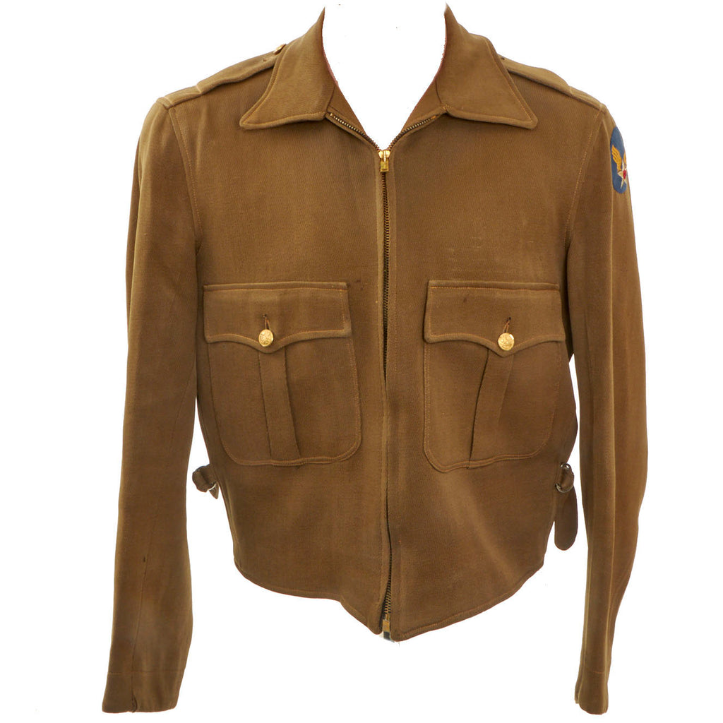Original U.S. Army Air Forces Private Purchase / Custom Tailored Elastique Ike Jacket Original Items