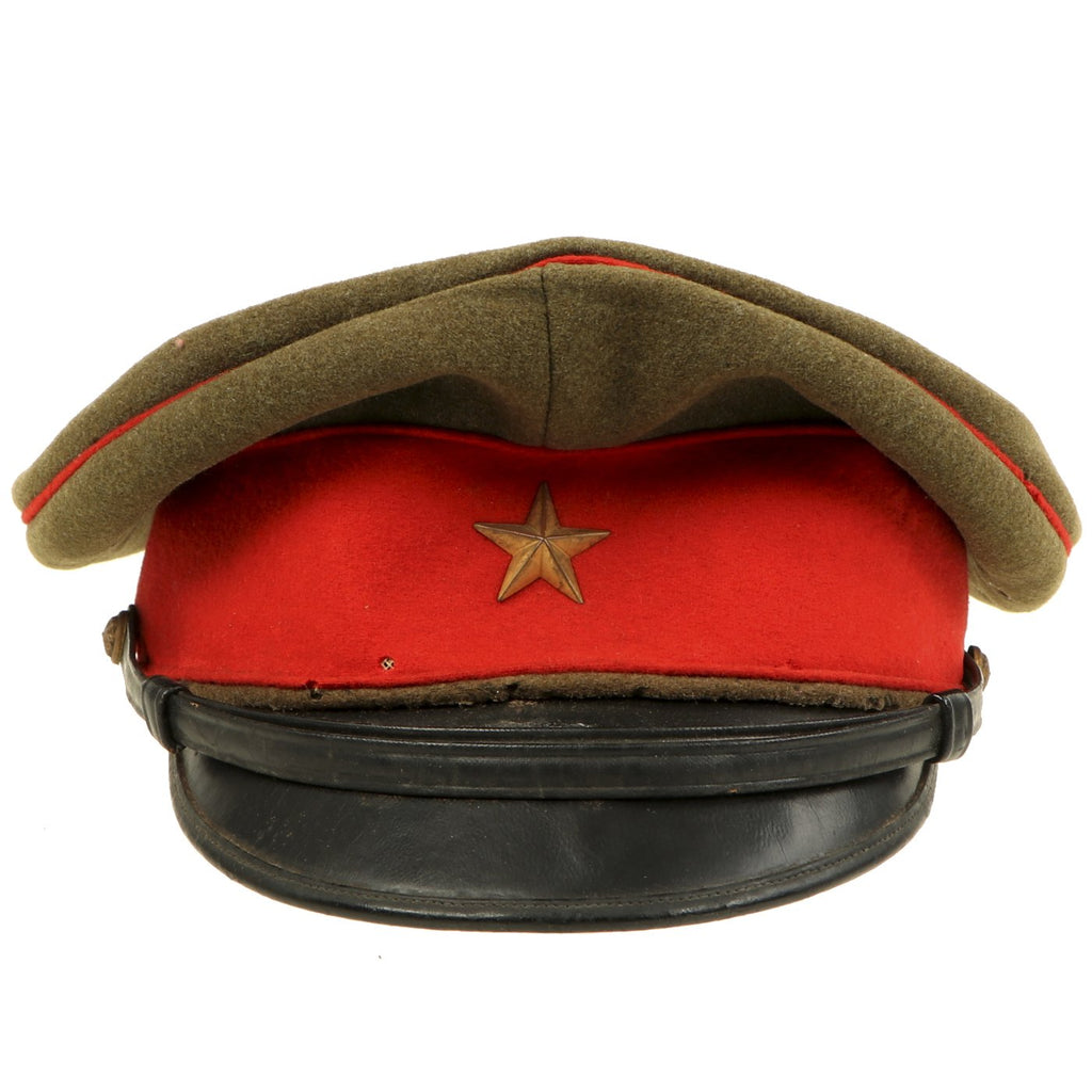 Original WWII Imperial Japanese Army Type 45 Non-commissioned Officer Visor Cap Original Items
