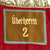 Original German WWII German DAF Labor Front 47" x 52" Fringed Flag with Überherrn 2 Town Marking Original Items