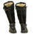 Original German WWII 1941 Luftwaffe Pilot Flying Dual-Zip Boots Original Items