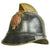 Original German WWI Leather & Steel Fire Brigade Helmet Original Items
