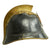 Original German WWI Leather & Steel Fire Brigade Helmet Original Items