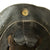 Original Belgian WWI Leather Fire Brigade Helmet with Nickel Comb and Front Plate Original Items