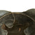Original Belgian WWI Leather Fire Brigade Helmet with Nickel Comb and Front Plate Original Items
