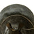 Original Belgian WWI Leather Fire Brigade Helmet with Nickel Comb and Front Plate Original Items
