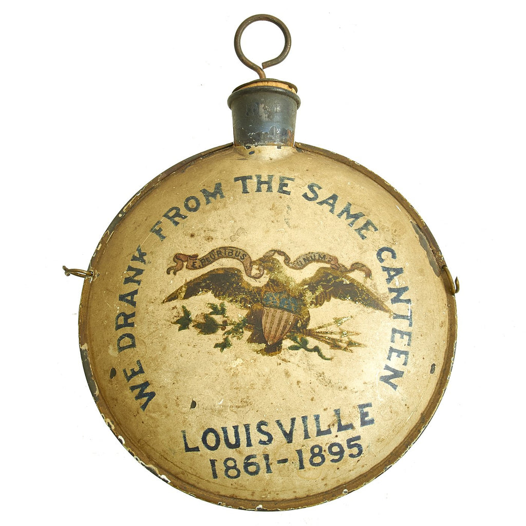 Original U.S. Civl War Veteran GAR UCV Louisville Canteen Original Items