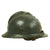 Original Peruvian Army Model 1934 Adrian Pattern Steel Helmet - Missing Liner Original Items