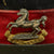 Original British WWII The King's Liverpool Regiment Colonel Parade Visor Cap Original Items