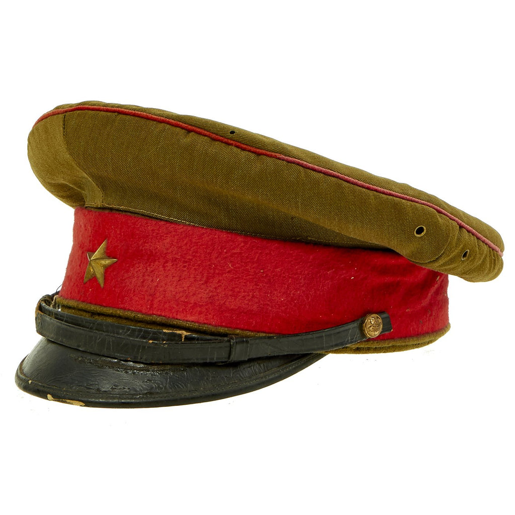 Original WWII Imperial Japanese Army Officer Visor Cap