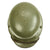 Original German WWII Heer Single Decal WWI Austrian M17 Reissued Helmet with 59cm Liner - Size 66 Shell Original Items