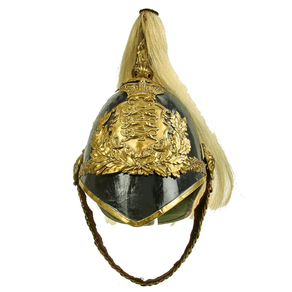 Original British Victorian Duke of Lancaster's Own Yeomanry Trooper Helmet - Circa 1890 Original Items