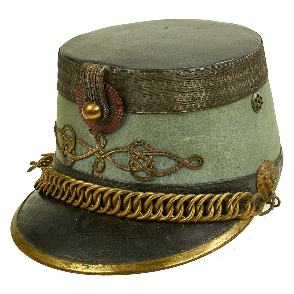 Original WWI Era École Spéciale Militaire de Saint-Cyr Officer Shako Original Items