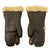 Original WWII U.S. Navy A-9A Shearling Leather Flying Mitten Gloves - Medium Size Original Items