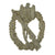 Original German WWII Silver Grade Hollow Back Infantry Assault Badge Original Items