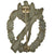 Original German WWII Silver Grade Hollow Back Infantry Assault Badge Original Items