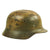 Original German WWII Named Normandy Camouflage M40 Helmet with 57cm Liner - Q64 Original Items