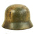 Original German WWII Named Normandy Camouflage M40 Helmet with 57cm Liner - Q64 Original Items