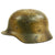 Original German WWII Named Normandy Camouflage M40 Helmet with 57cm Liner - Q64 Original Items