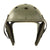Original U.S. WWII Service Worn 2nd Type M38 Tanker Helmet by MSA with M-1944 Style Goggles Original Items