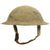 Original British WWII Desert Tan Brodie MkII Steel Helmet by Rubery Owen & Co Ltd - Dated 1941 Original Items