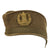 Original Canadian WWI Queen's Own Cameron Highlanders Khaki Glengarry Side Cap dated 1916 - Size 6 3/4 Original Items