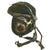Original German WWII Luftwaffe LKpN101 Netzkopfhaube Summer Flying Helmet with Earphones & Throat Mic Original Items