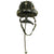 Original German WWII Luftwaffe LKpN101 Netzkopfhaube Summer Flying Helmet with Earphones & Throat Mic Original Items
