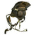Original German WWII Luftwaffe LKpN101 Netzkopfhaube Summer Flying Helmet with Earphones & Throat Mic Original Items