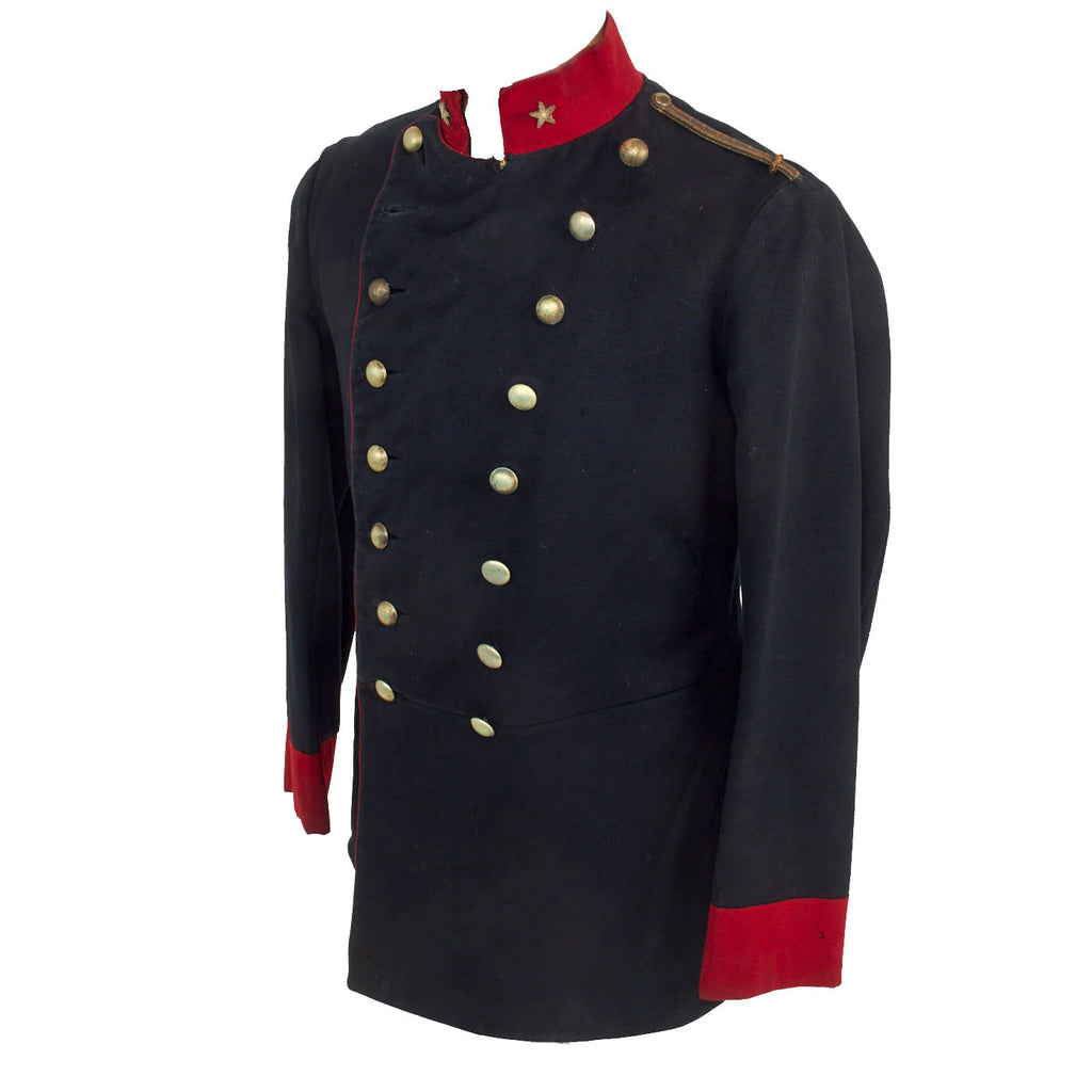 Original Italy WWII Royal Italian Artillery Officer’s Double Breasted Dress Tunic Original Items