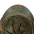 Original French WWI Model 1915 Adrian Helmet with RF Field Medical Personnel Badge Original Items