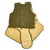 Original U.S. WWII USAAF Complete M1 Flak Vest with M5 Leg & Groin Armor for Seated Personnel Original Items