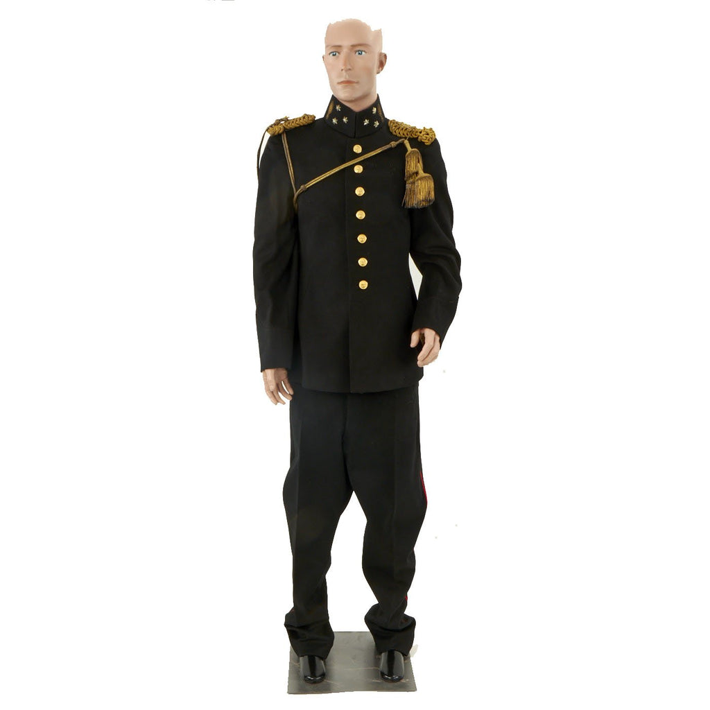 Original Royal Netherlands WWII Era 4th Grenadier Regiment Officer Dress Uniform Original Items