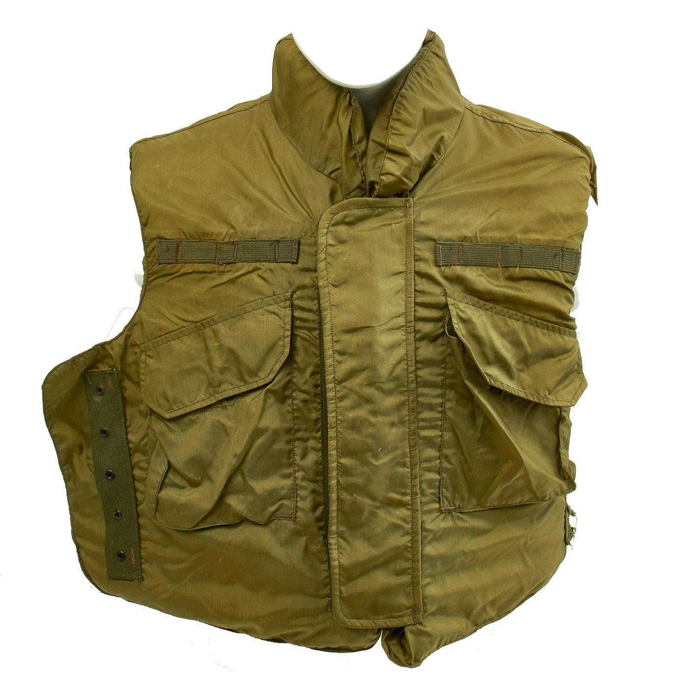 Original U.S. Vietnam War Era Named M69 Flak Vest Body Armor in