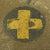 Original U.S. WWI M1917 33rd Infantry Division Doughboy Helmet - "Golden Cross Division" Original Items