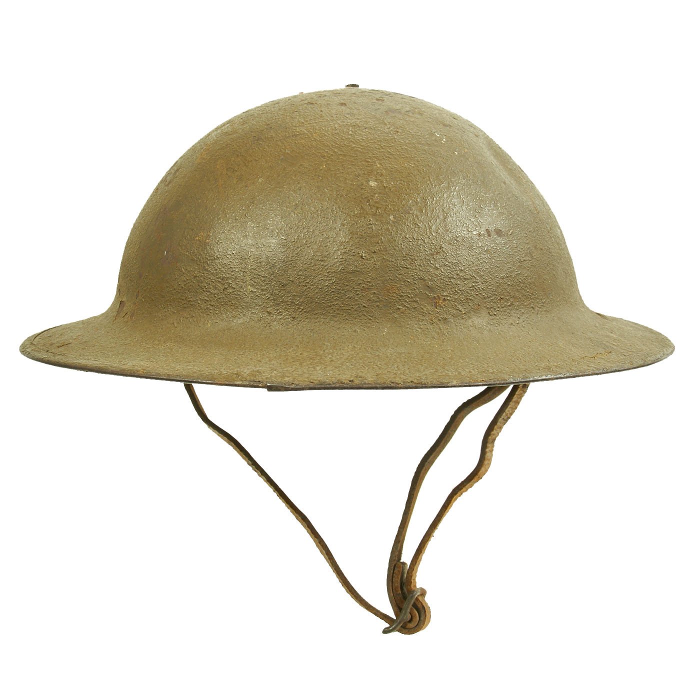 Original U.S. WWI M1917 33rd Infantry Division Doughboy Helmet 