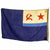 Original Cold War Soviet Flag - Ensign of Auxiliary Vessels of the Soviet Navy - 25" x 38" Original Items
