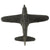 Original U.S. WWII Japanese Mitsubishi J2M Raiden "Jack" Night Fighter Recognition Model Airplane Original Items