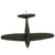 Original U.S. WWII 1942 British Boulton Paul Defiant Interceptor Recognition Model Airplane by Cruver Original Items