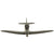 Original U.S. WWII 1942 British Boulton Paul Defiant Interceptor Recognition Model Airplane by Cruver Original Items