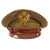 Original U.S. Korean War Army Officer Visor By Ace Manufacturing Company - Named To Arthur L. Hughes Original Items