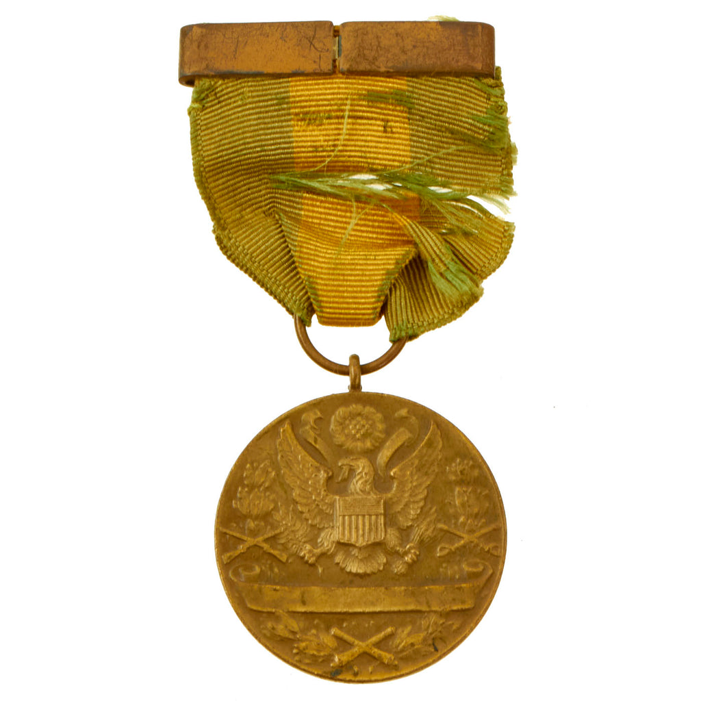 Original U.S. Mexican Punitive Campaign Border Service Medal Rim Number 9153 & Identified - William F. Brill, Machine Gun Company 23rd Regiment Original Items